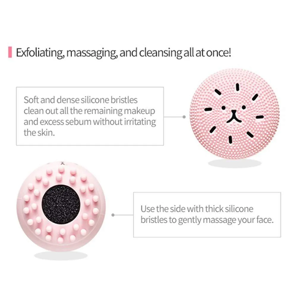 All in One Deep Pore Cleansing Sponge and Brush