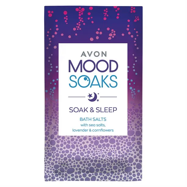 Avon Mood Soaks Bath Salts - 3x 80g