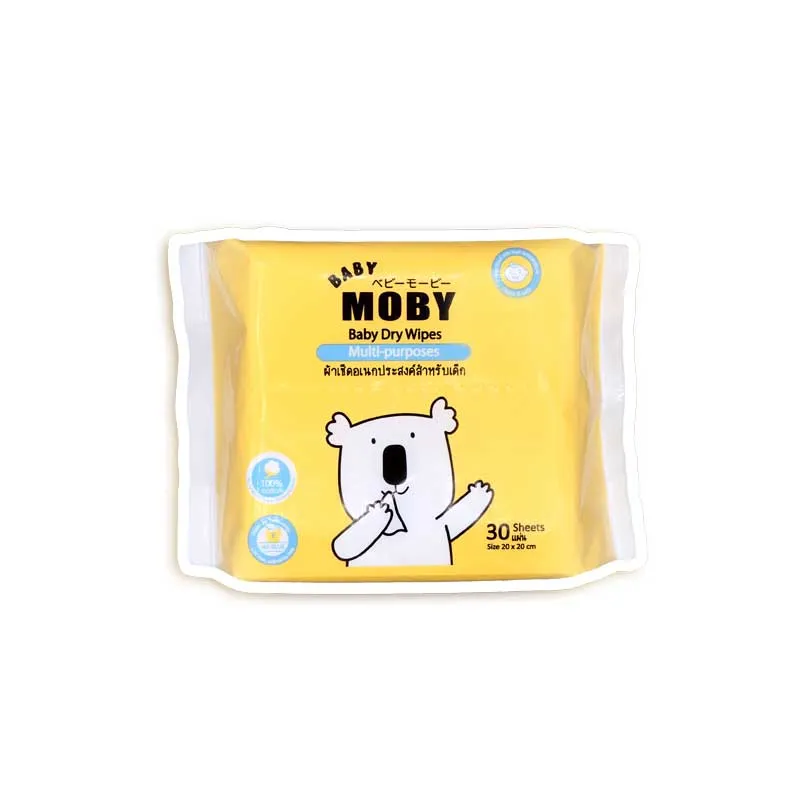 Baby Moby Dry Wipes 30's