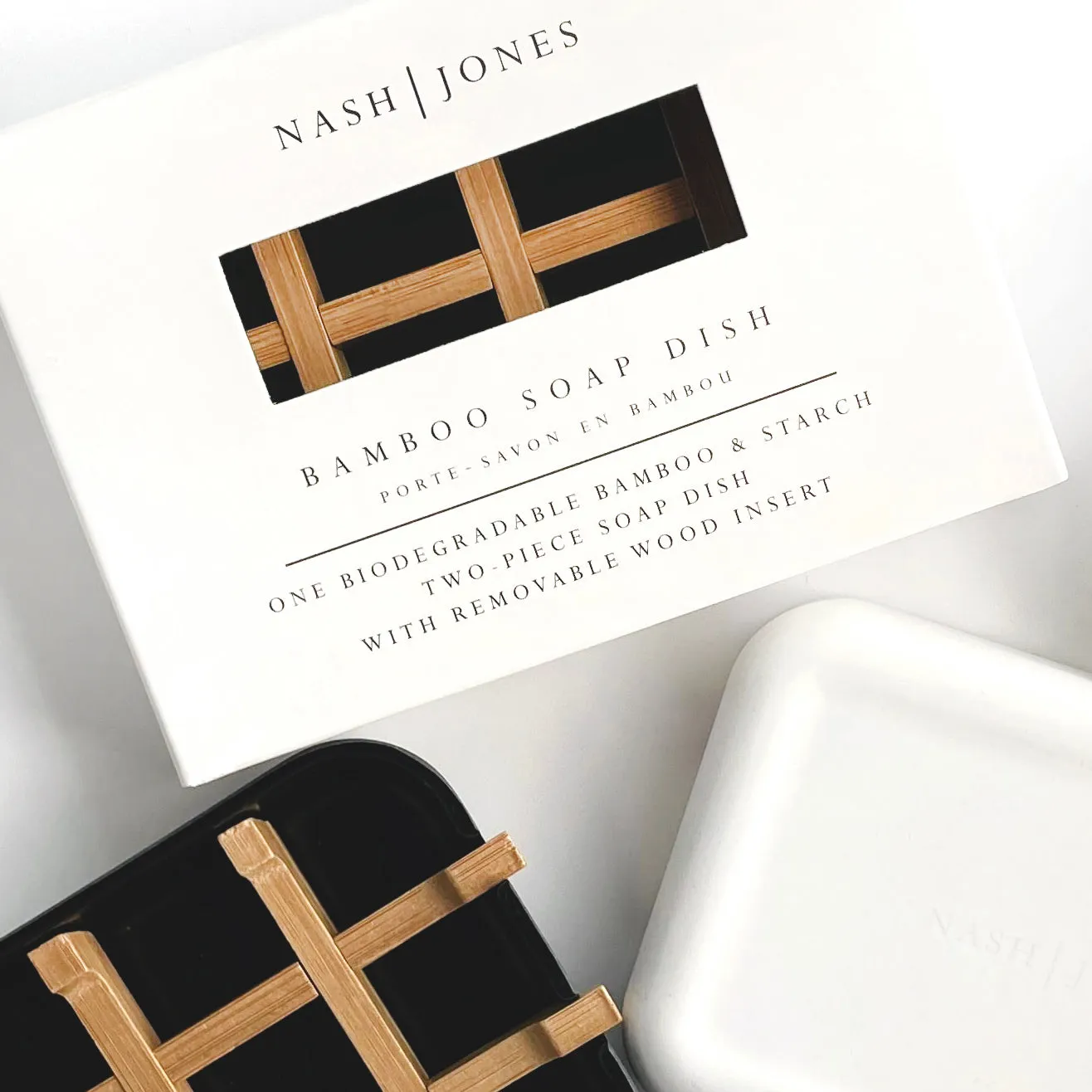 Bamboo Soap Dish by Nash and Jones