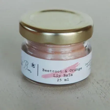 Beetroot and Orange Exfoliating Lip Balm - 25ml