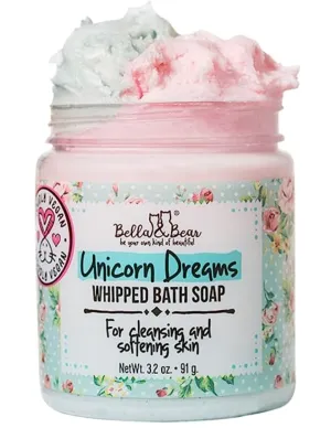 Bella & Bear - Unicorn Dreams Whipped Bath Soap - Travel Size