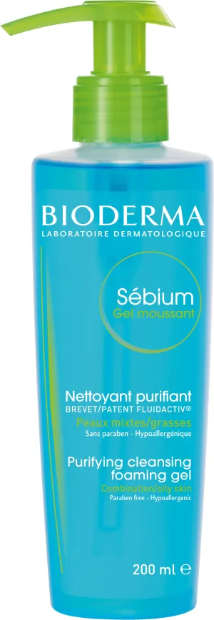 Bioderma Sebium Foaming Gel Pump (Select Size)