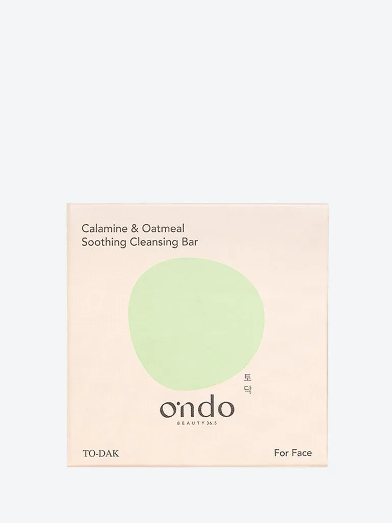 Calamine and oatmeal clean bar