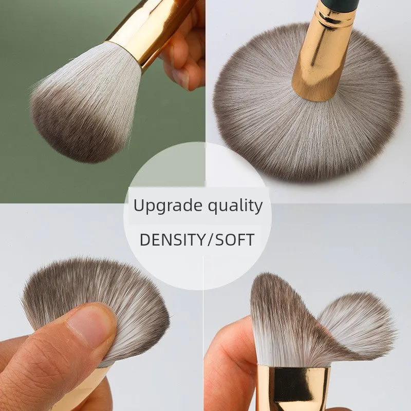 Cangzhou 14 Green Cloud Portable Nose Shadow Makeup Brushes Suit