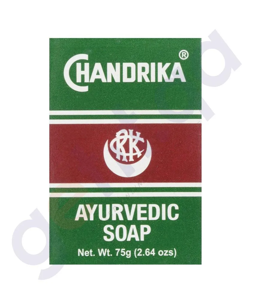 CHANDRIKA AYURVEDIC SOAP - 75GM