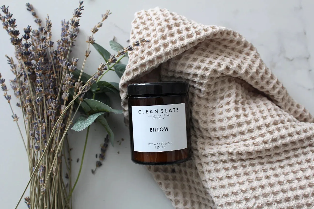 Clean Slate Billow Candle