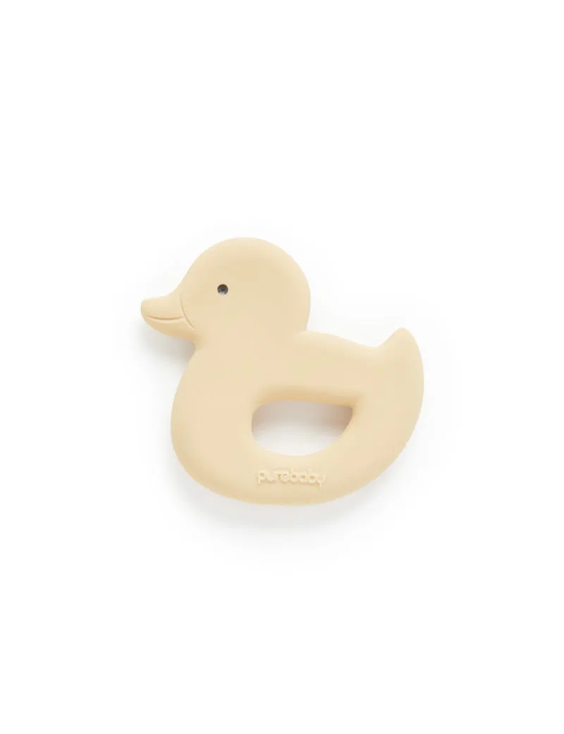 DUCK TEETHER - CREAM