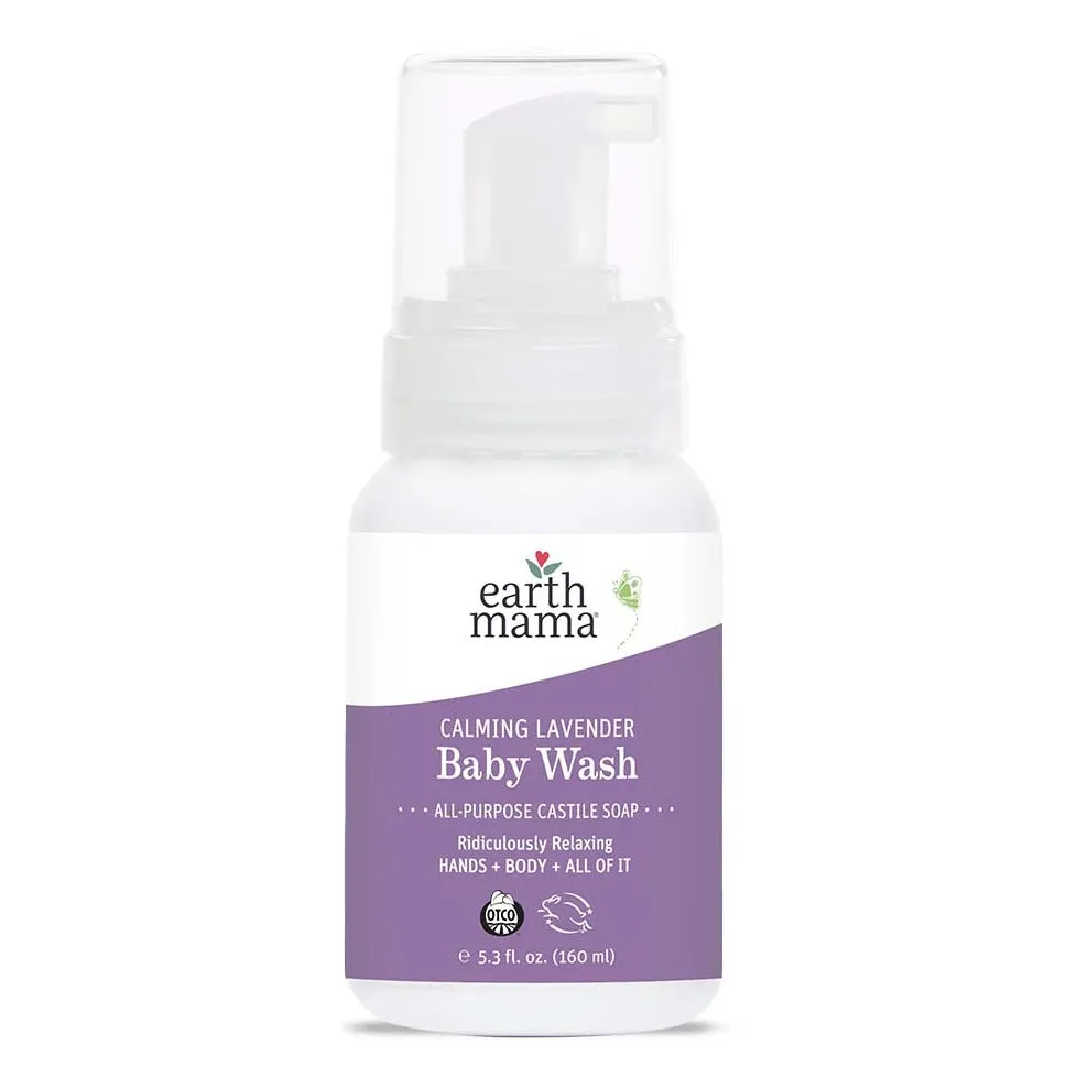 Earth Mama Organics Calming Lavender Baby Wash