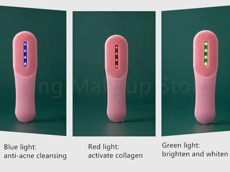 Electric Smart Silicone Face Cleansing Brush