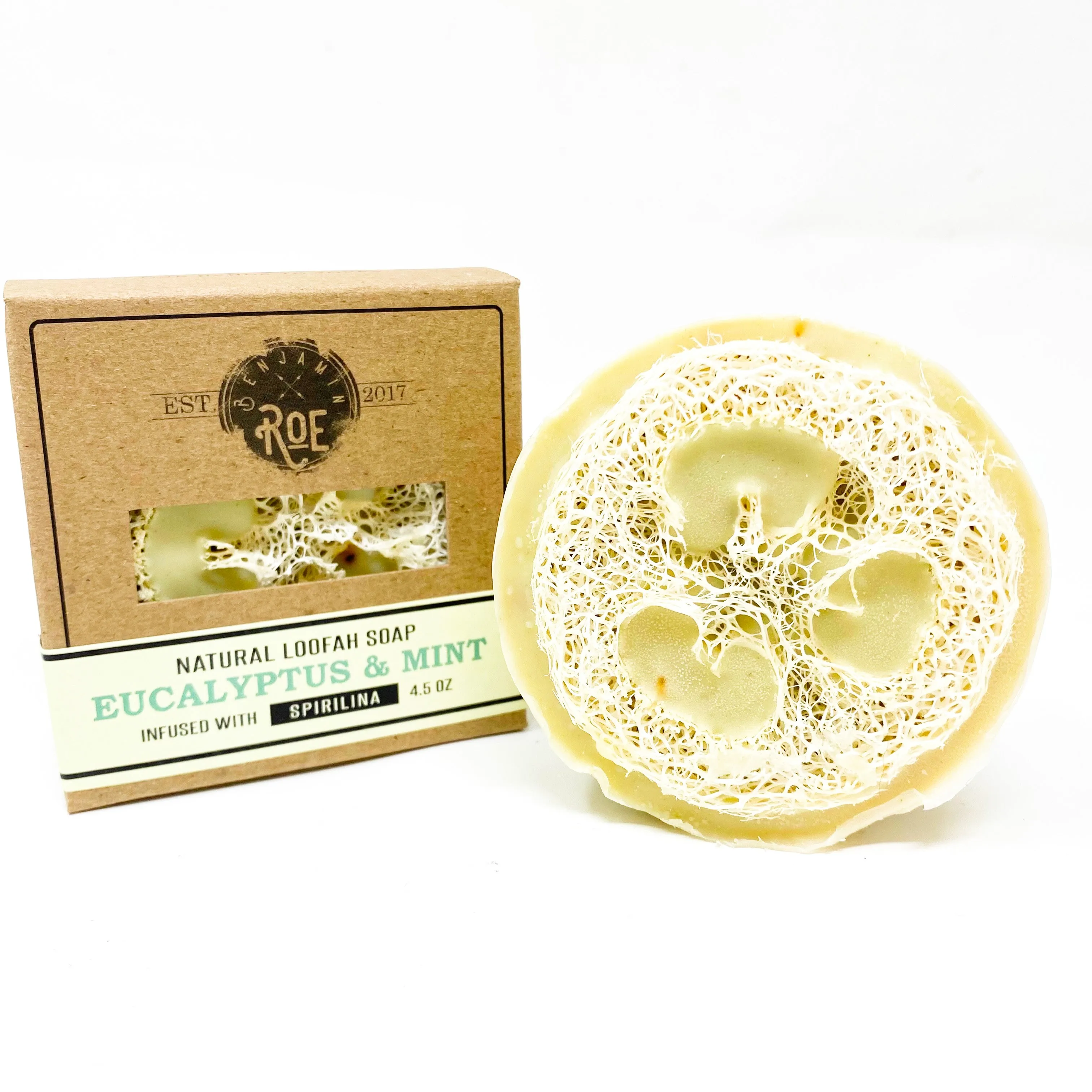 Eucalyptus & Spearmint Loofah Soap Boxed