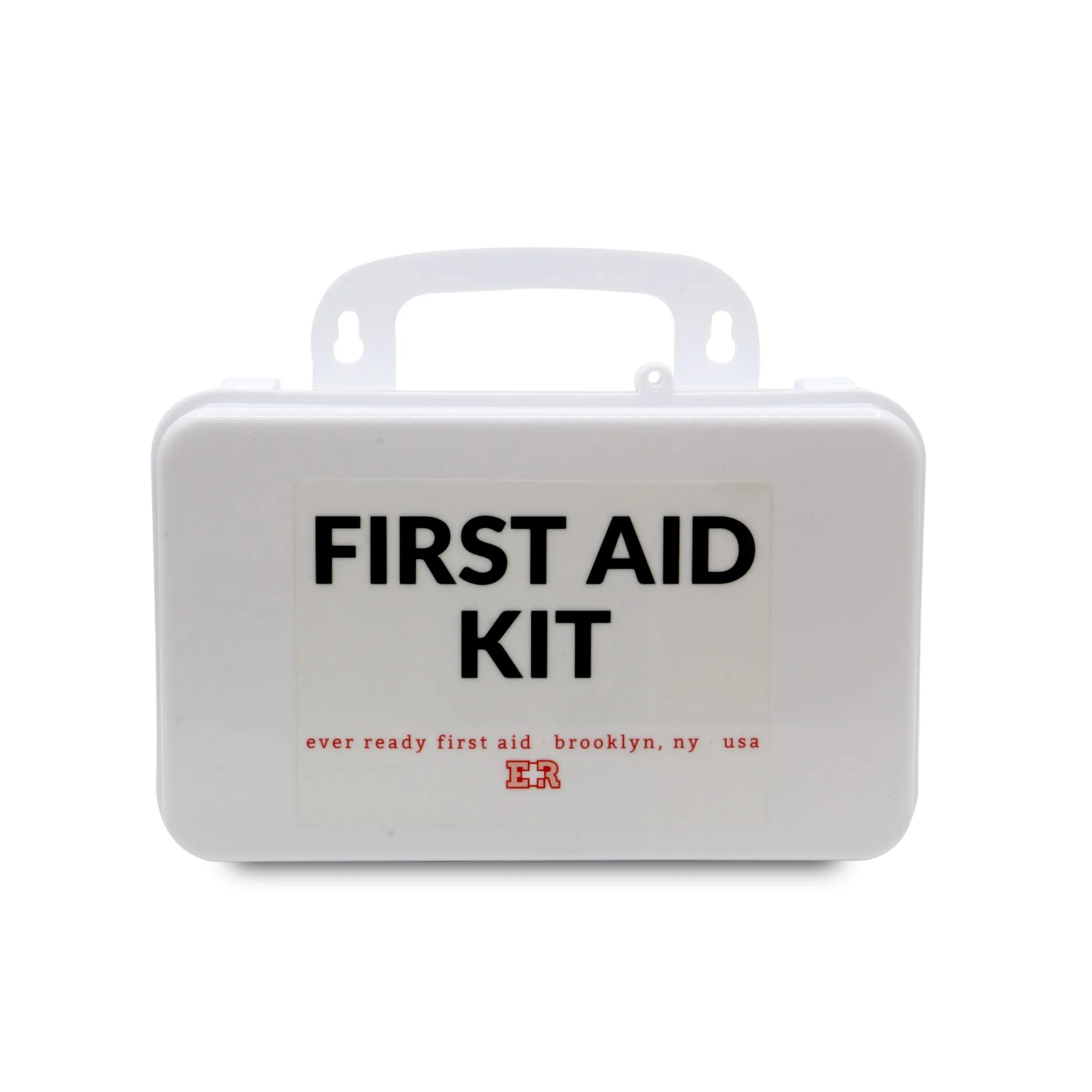 Ever Ready First Aid 10 Person First Aid Kit with Plastic Case, Type III, Ansi A, OSHA Compliant