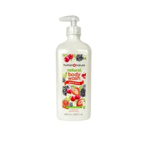 Human Nature Gentle Berry Body Wash 490ml