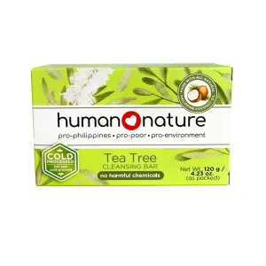 Human Nature Tea Tree Cleansing Bar 120g