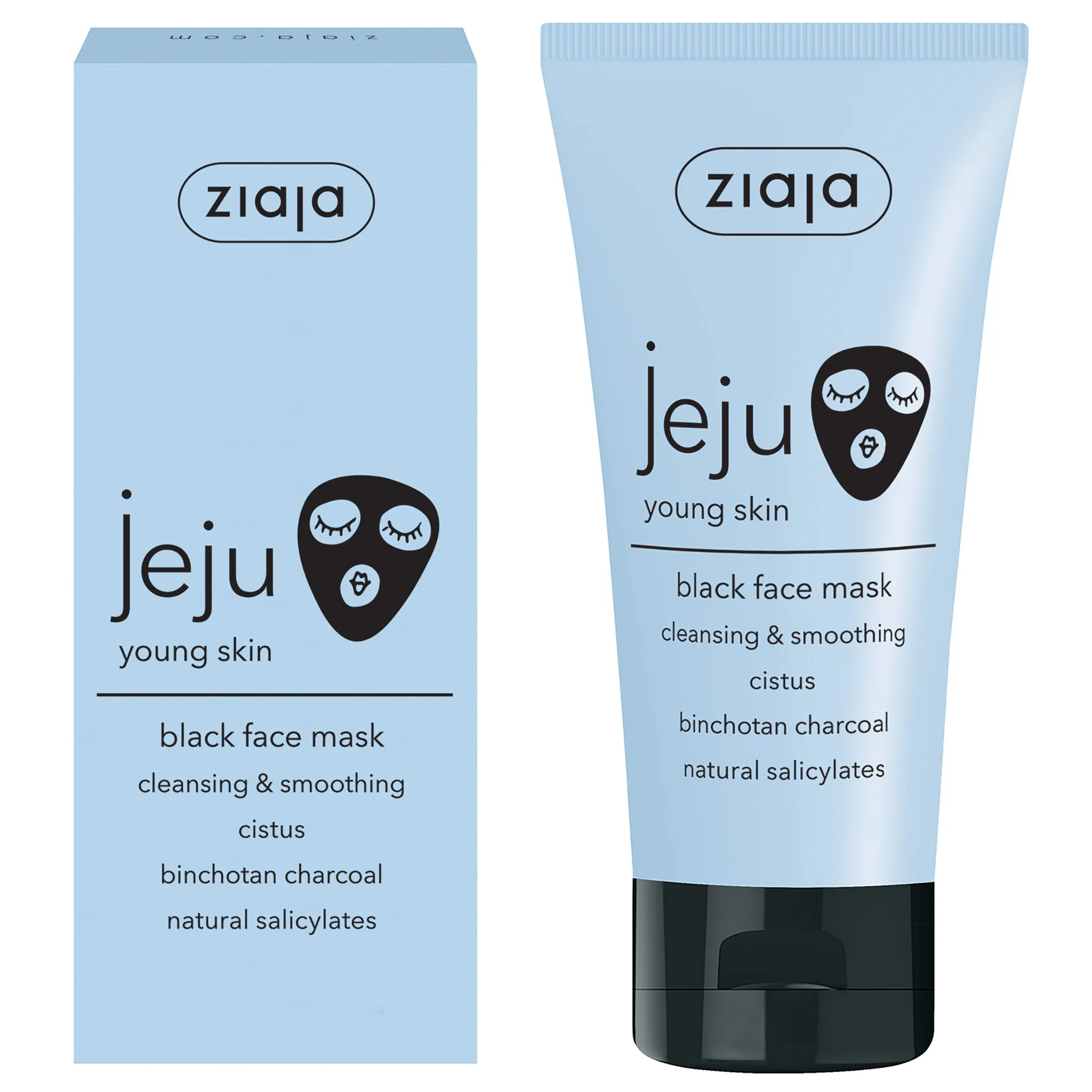 Jeju Black Face Mask