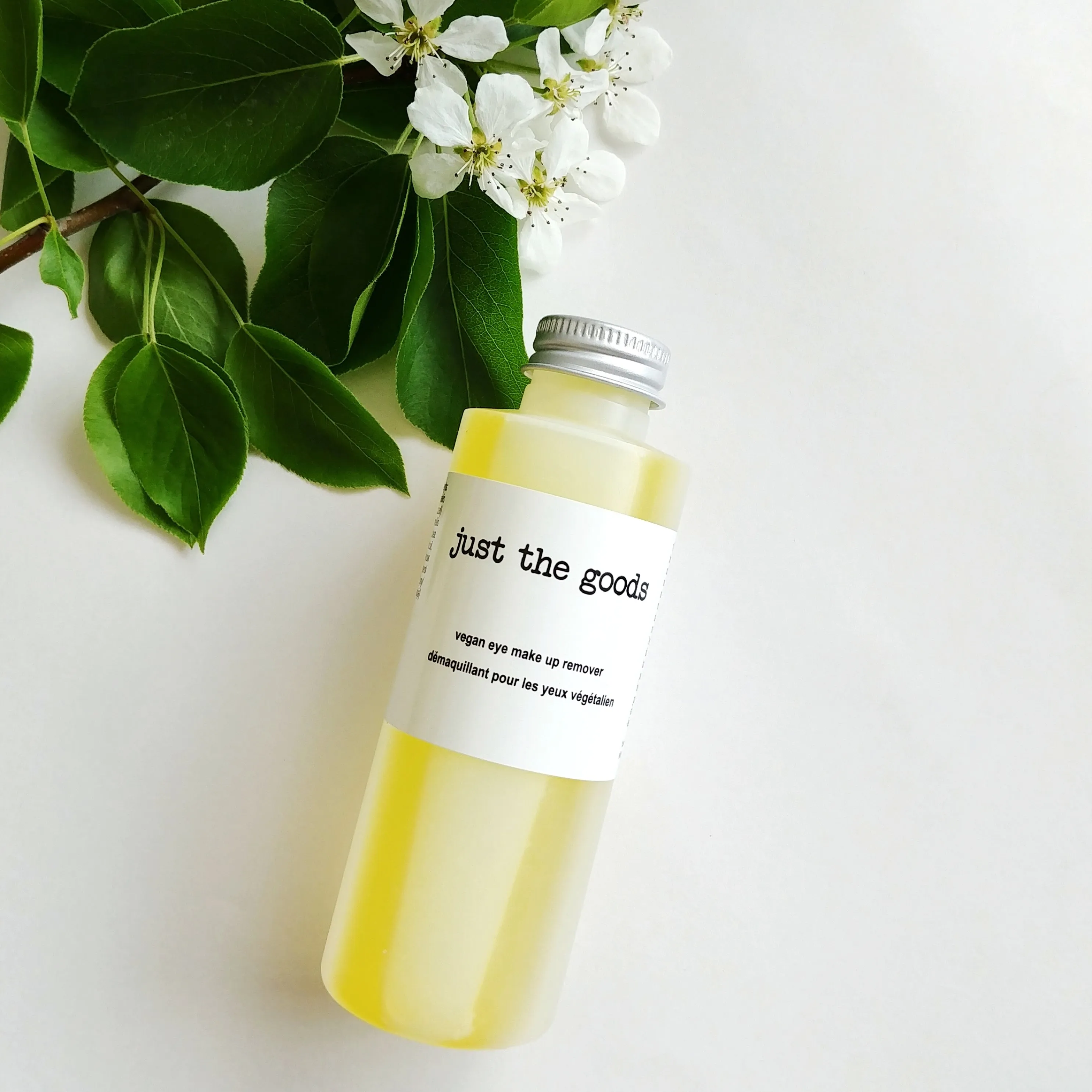 Just the Goods Vegan Eye Makeup Remover: Gentle and Effective