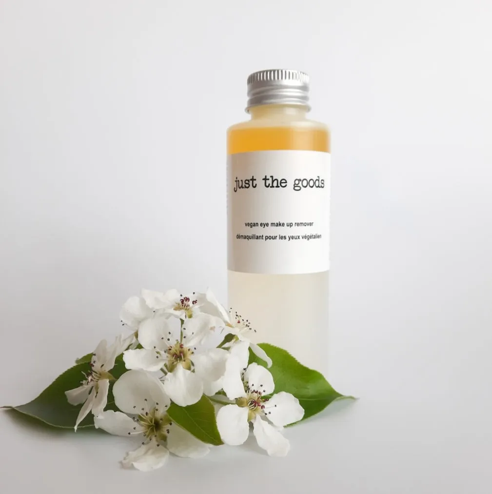 Just the Goods Vegan Eye Makeup Remover: Gentle and Effective