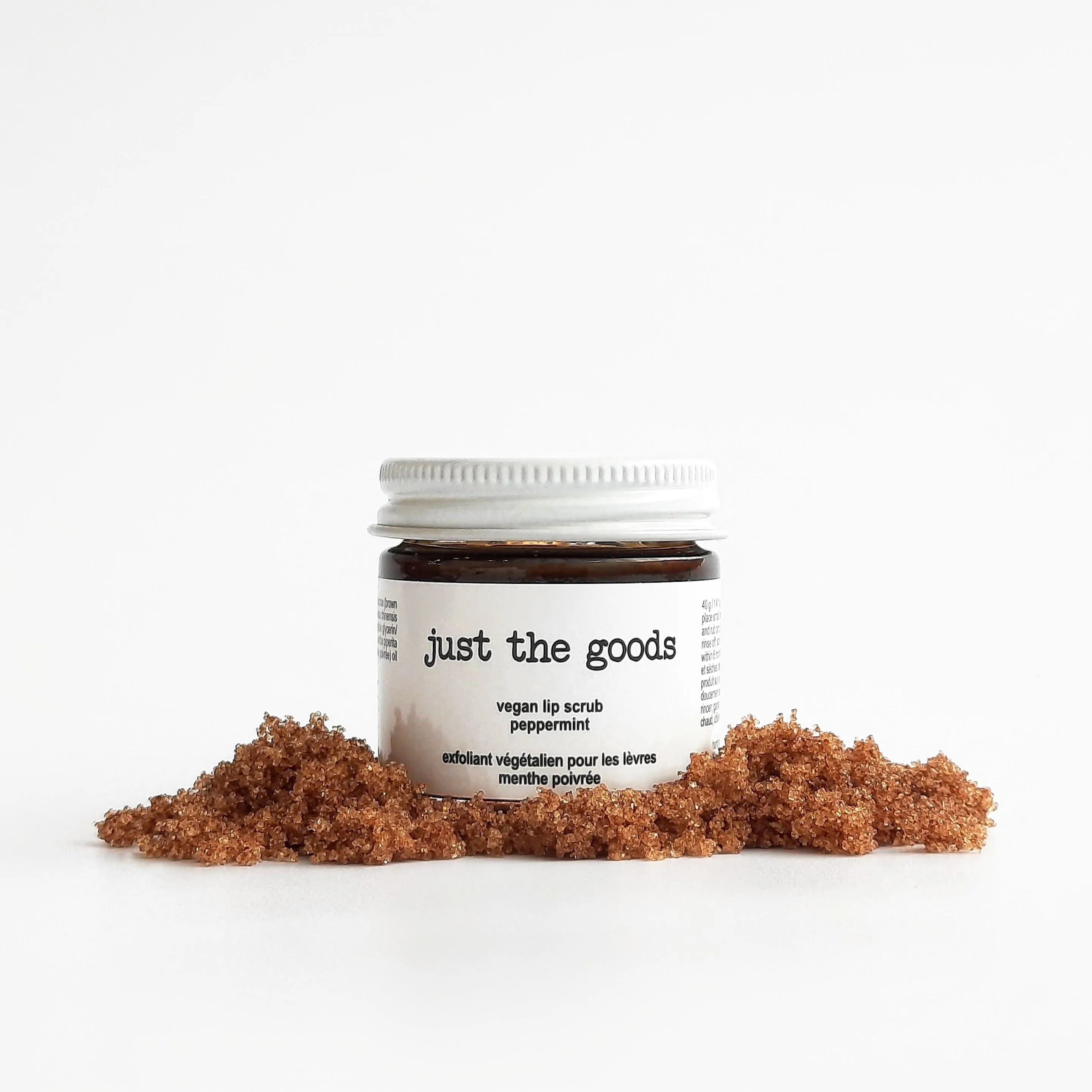 Natural Vegan Lip Scrub - Exfoliating and Hydrating Formula by Just the Goods