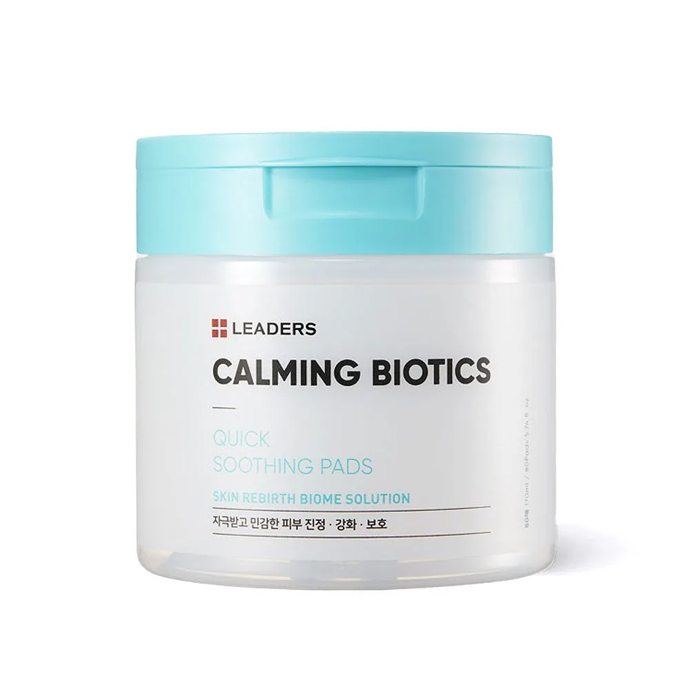 Leaders Calming Biotics Quick Soothing Pads (80 Pads x 170ml)