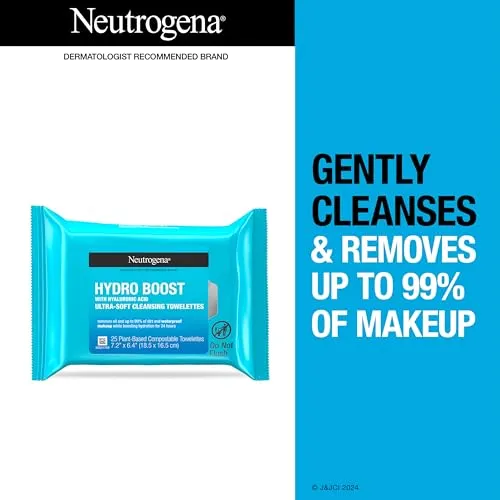 Neutrogena Hydro Boost Facial Cleansing Towelettes