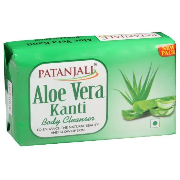 Patanjali Aloe Vera Kanti - Body Cleanser Soap