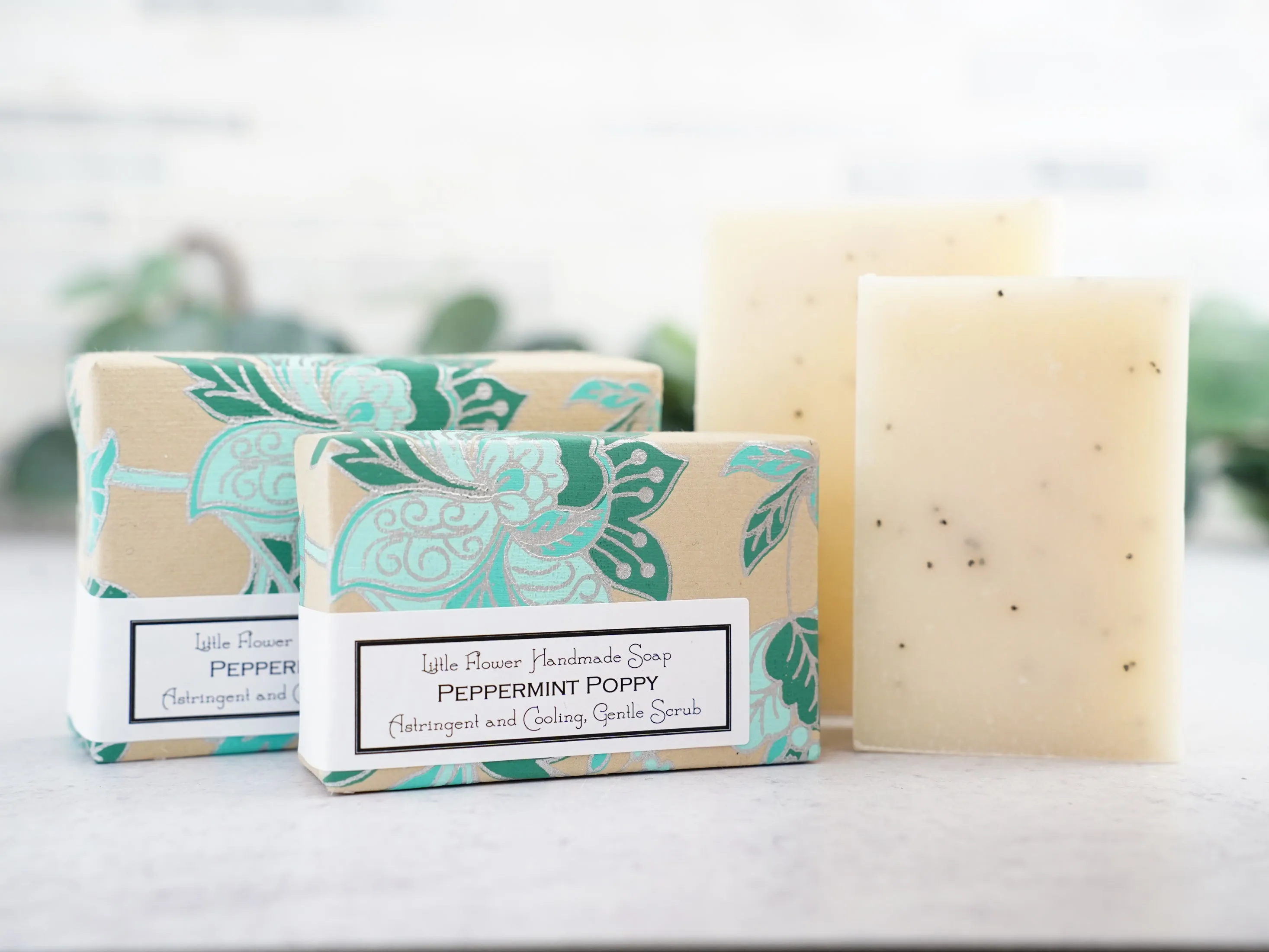 Peppermint Poppy - Handmade Bar Soap