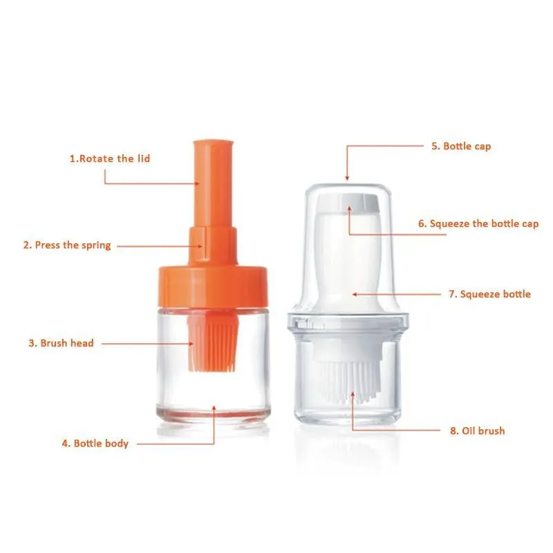 Silicone Oil Bottle Brush