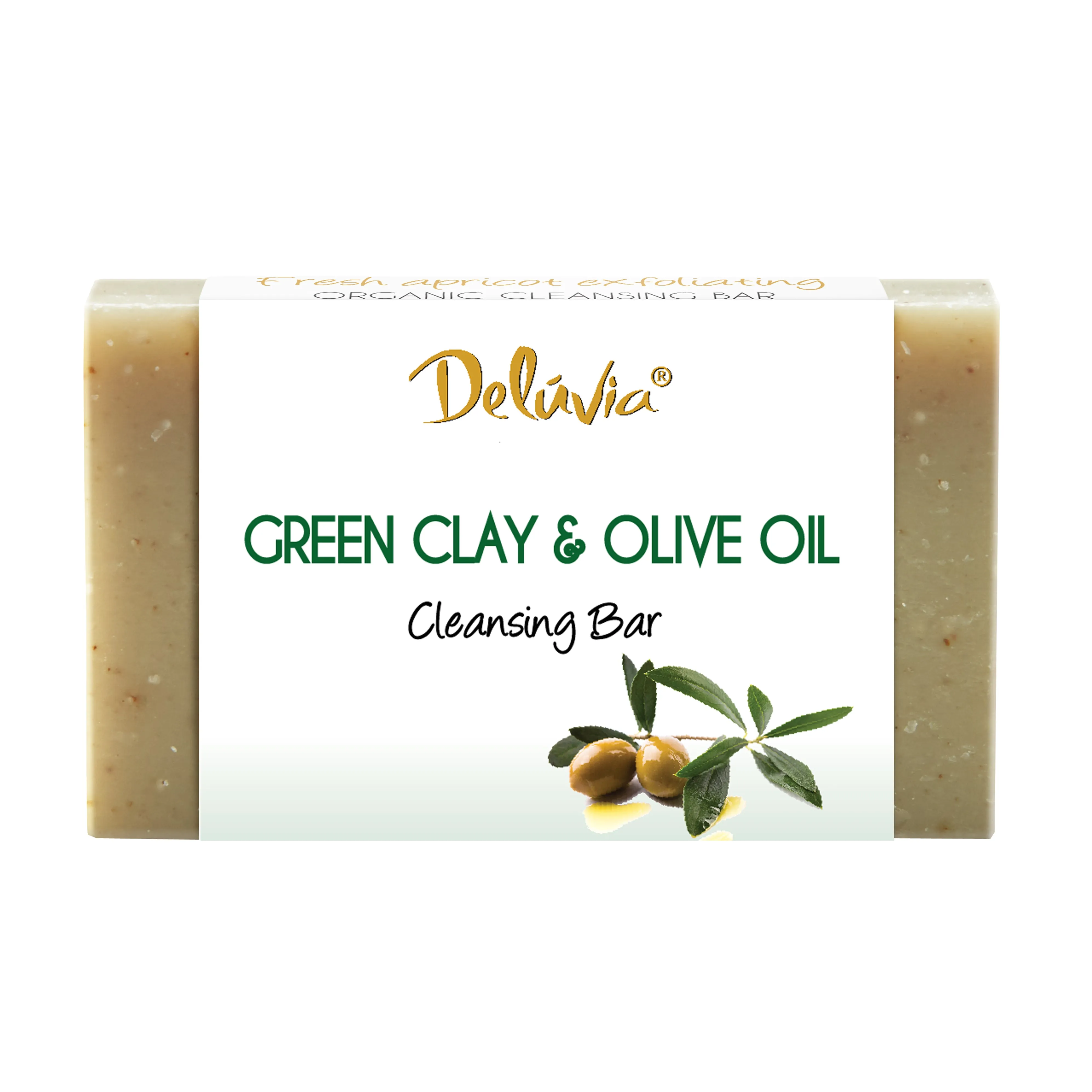 Soap Bar - Green Clay & Olive Oil