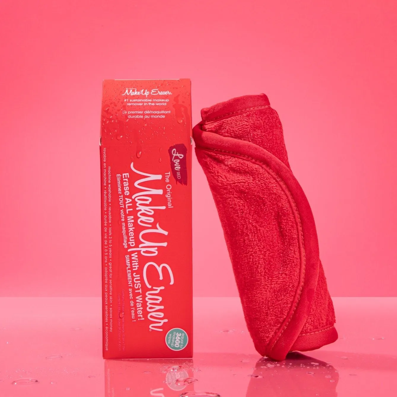 THE ORIGINAL MAKEUP ERASER (Love Red)