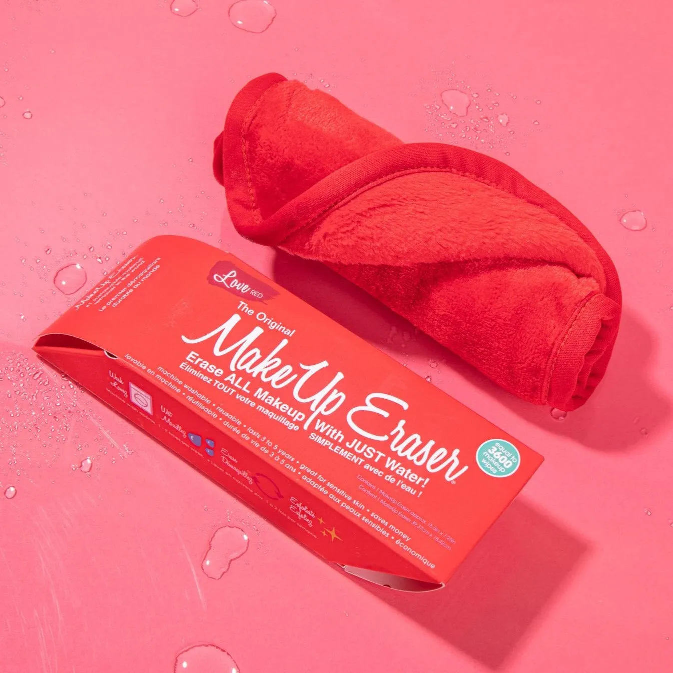 THE ORIGINAL MAKEUP ERASER (Love Red)