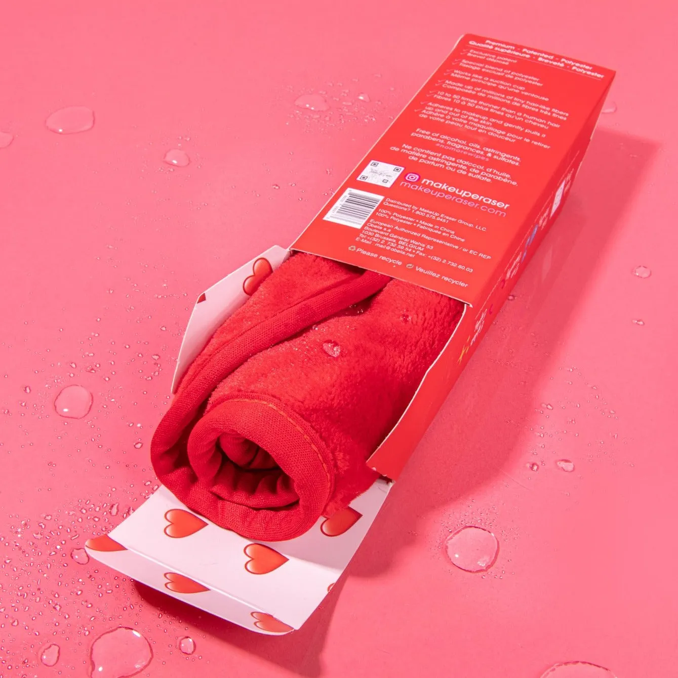 THE ORIGINAL MAKEUP ERASER (Love Red)