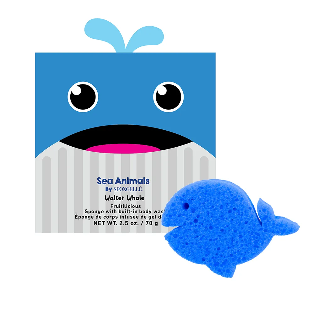 Walter Whale Sea Animals Sponge